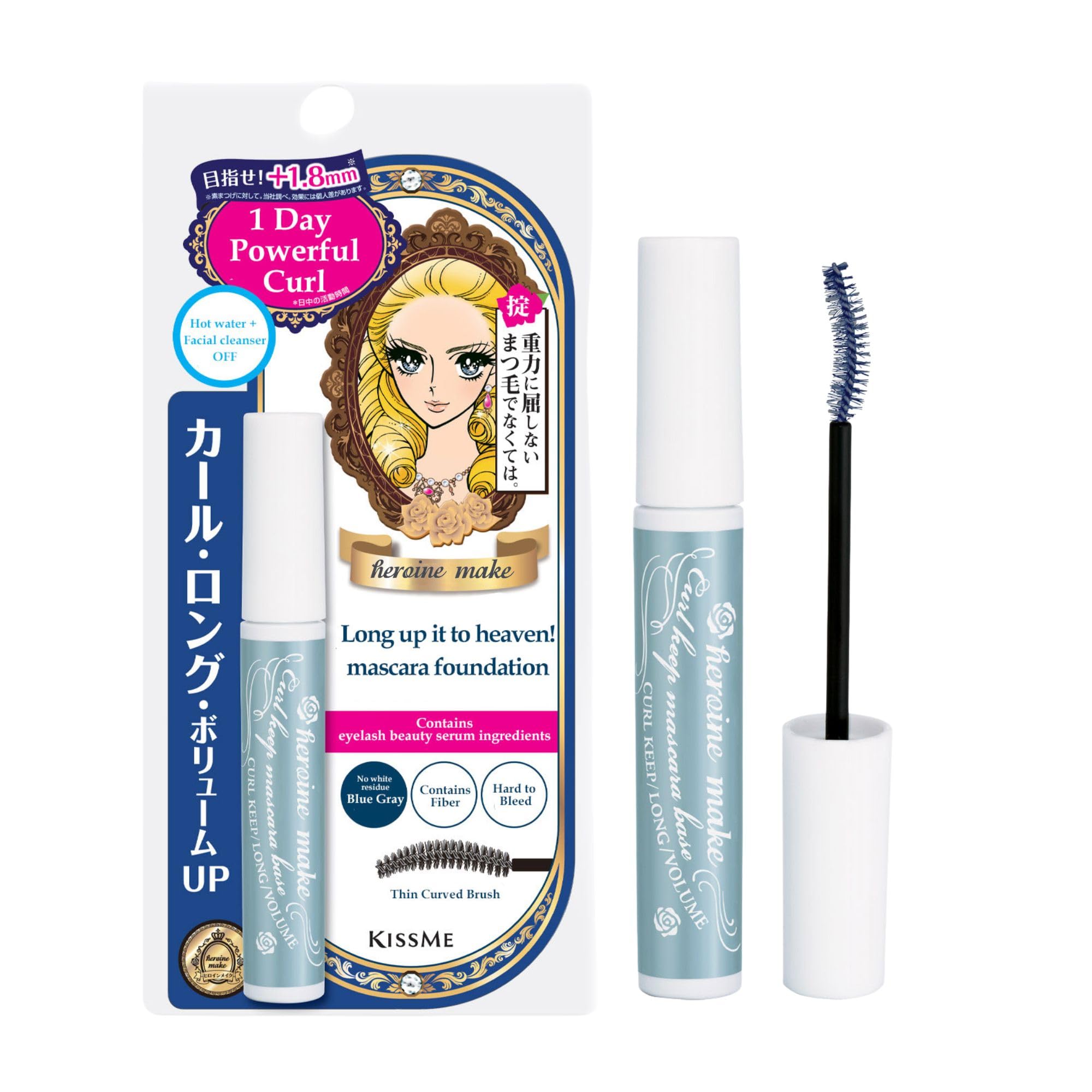 Heroine Make smudge proof coat preserving definition throughout day