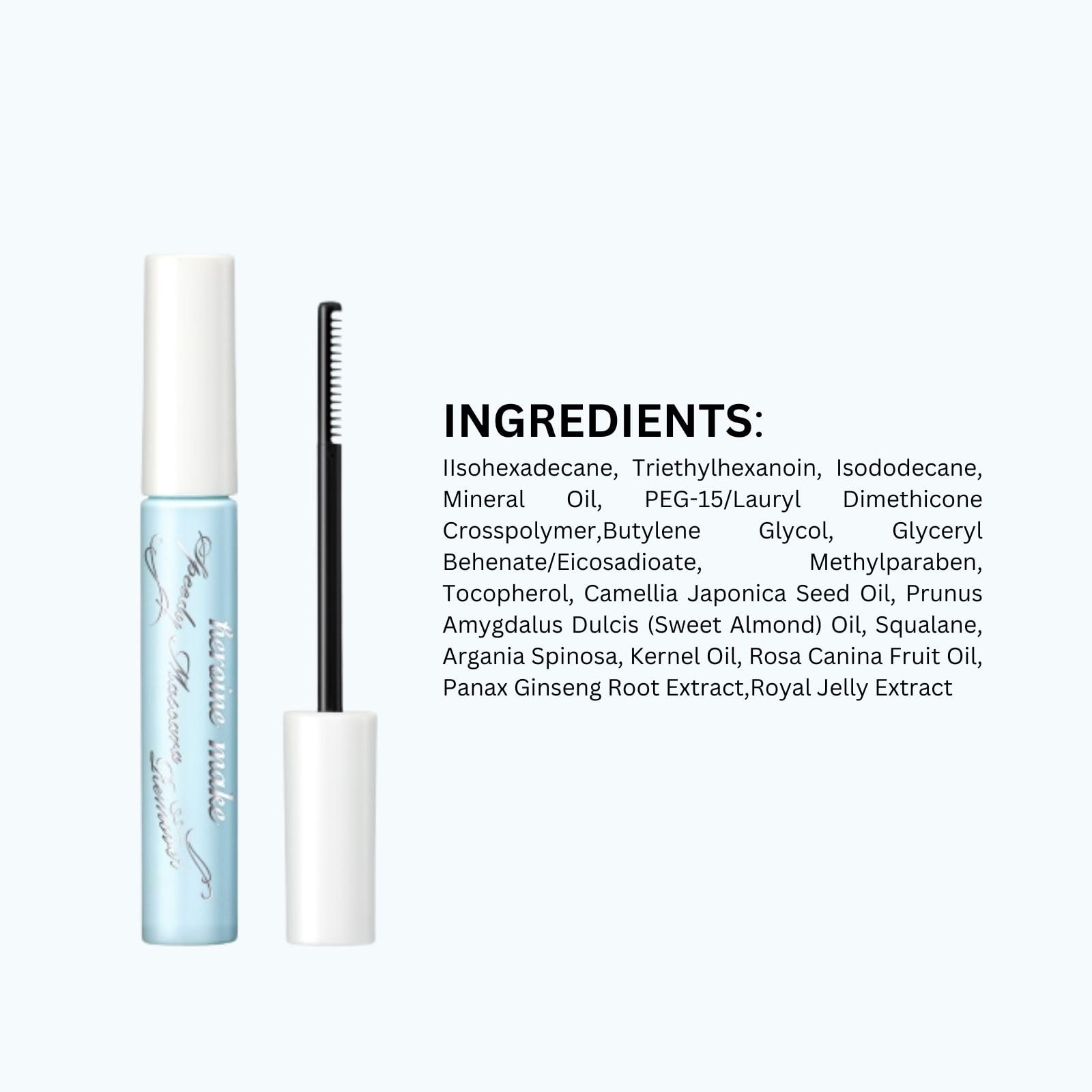 Heroine Make Uso Diario Pestañas: desmaquilla de forma suave tras el maquillaje.