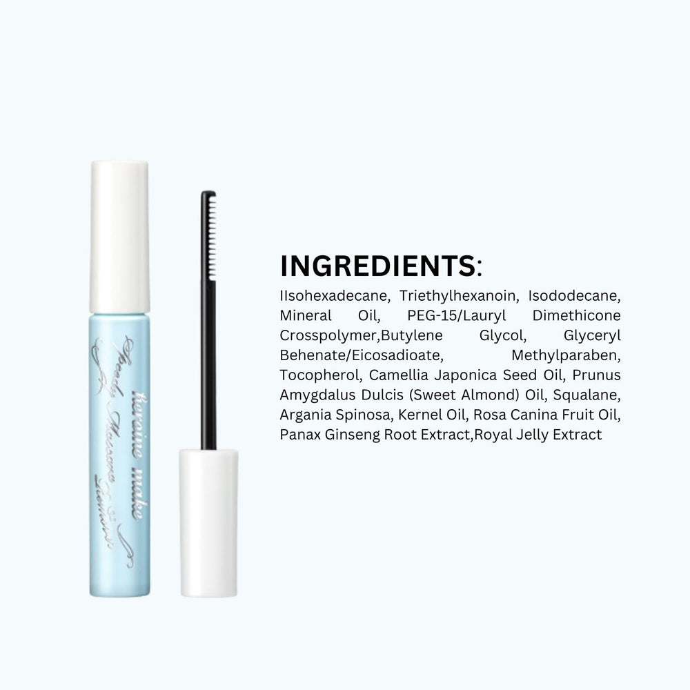 Heroine Make Uso Diario Pestañas: desmaquilla de forma suave tras el maquillaje.