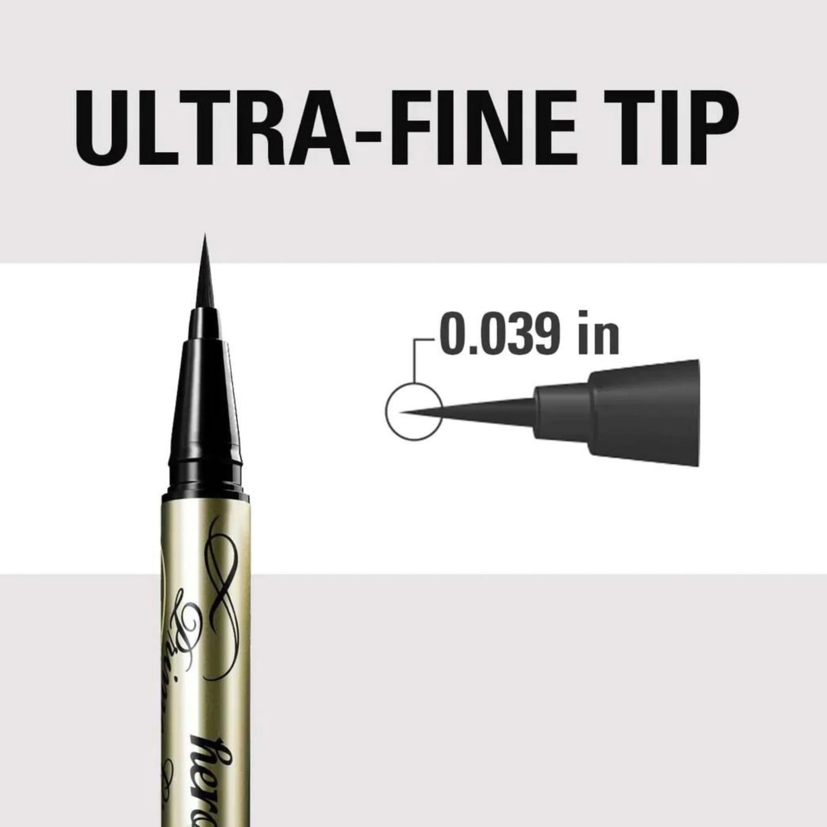 Heroine Make waterproof eyeliner fast-drying formula keeps lashes crisp all day.