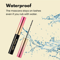Heroine Make KissMe Mascara easy removal with warm water for sensitive eyes