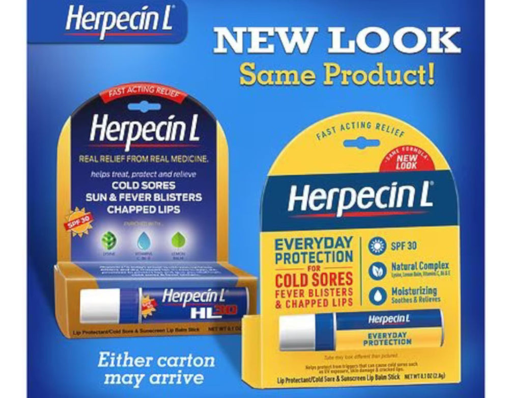 Herpecin-L dimethicone barrier showcases moisture retention and softer lips.