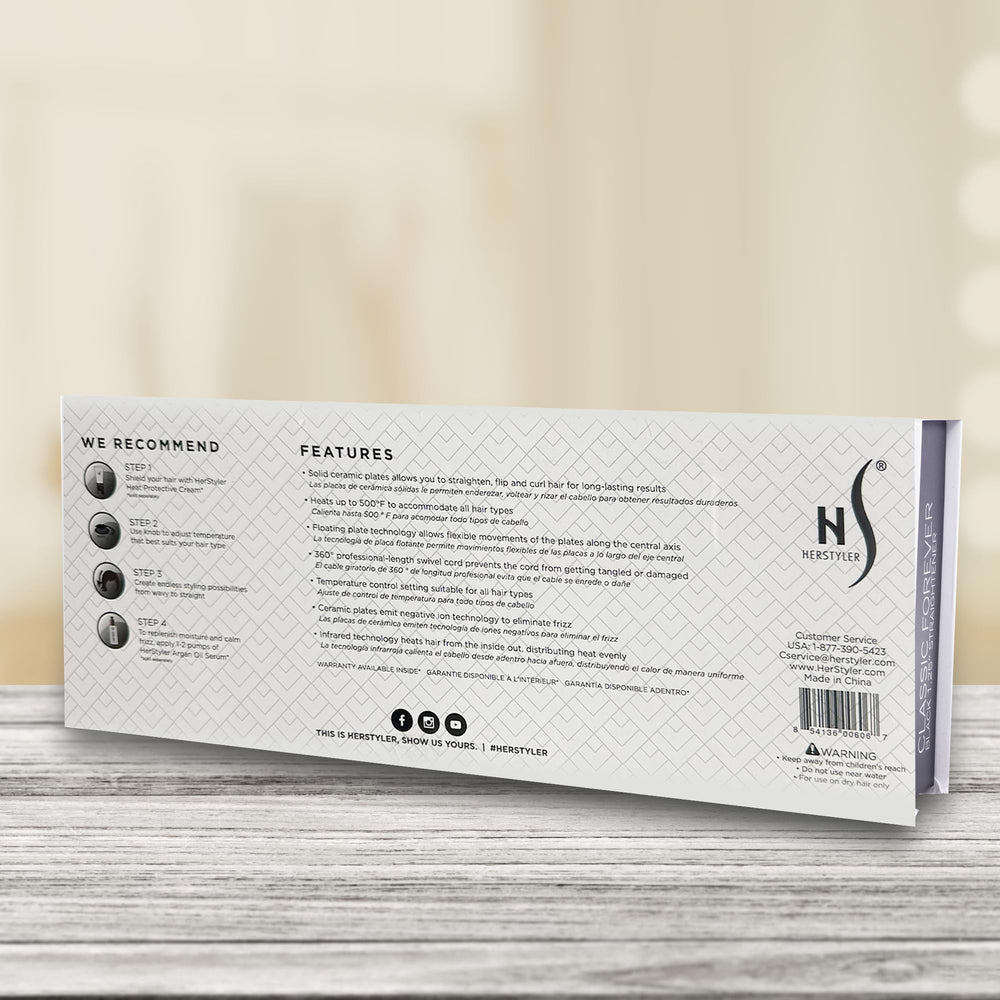 HerStyler Superstyler Onyx durable-build photo emphasizes long-lasting tool quality