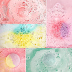 HESORIX Jasmine Bliss Bath Bombs—floral aroma for a spa-like unwind.