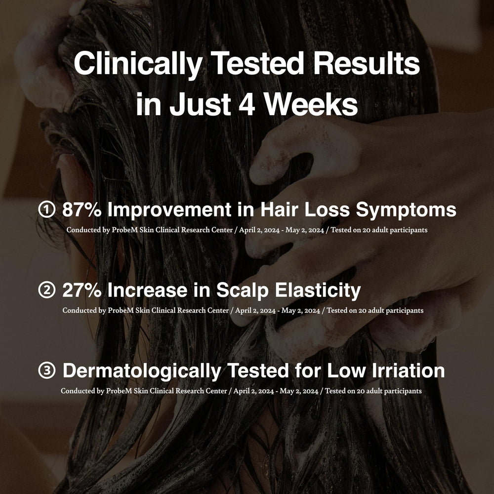 Hesul sulfate-free formulation graphic communicates safe daily cleansing.