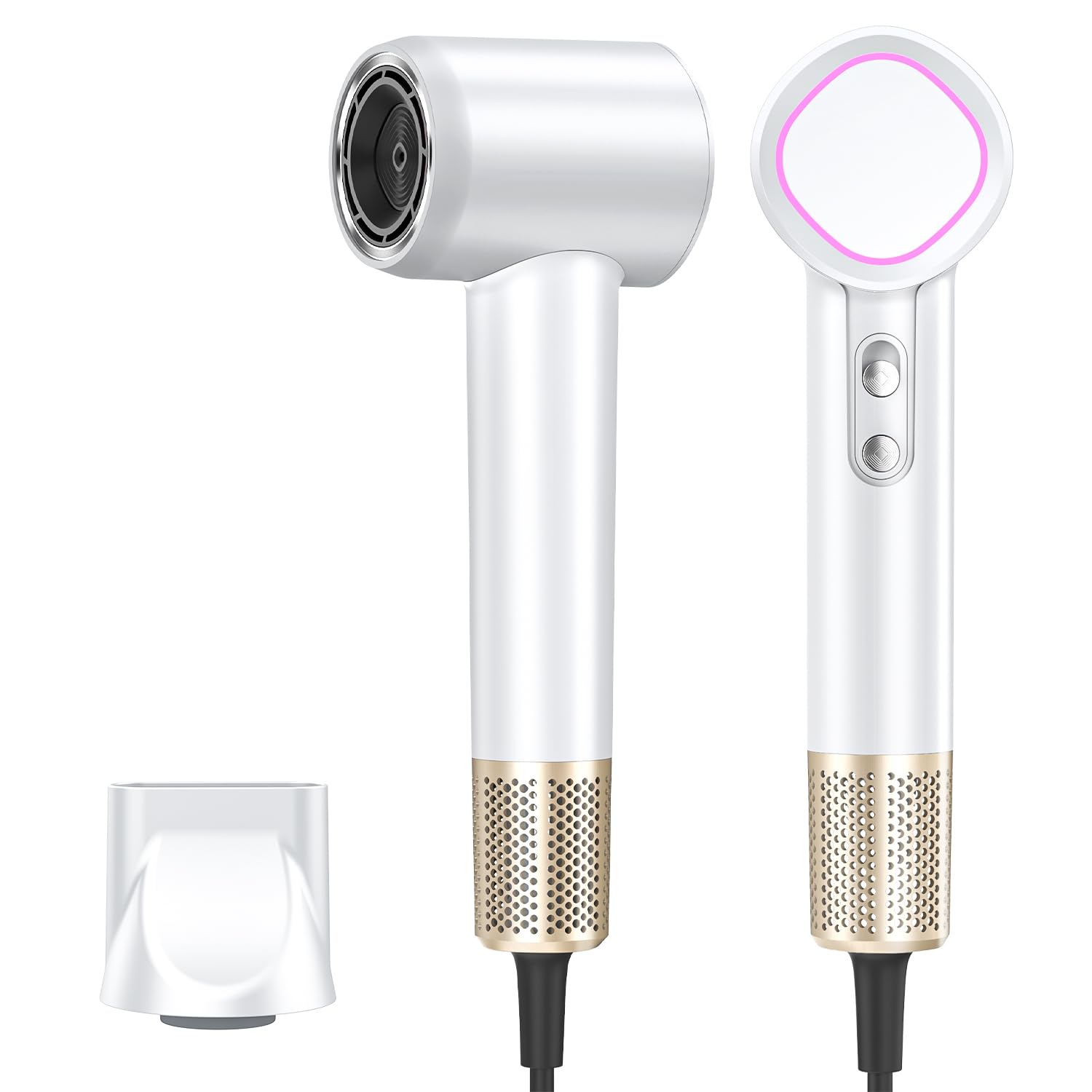 HEXTEK hair dryer in compact portable design for travel-ready styling and easy handling