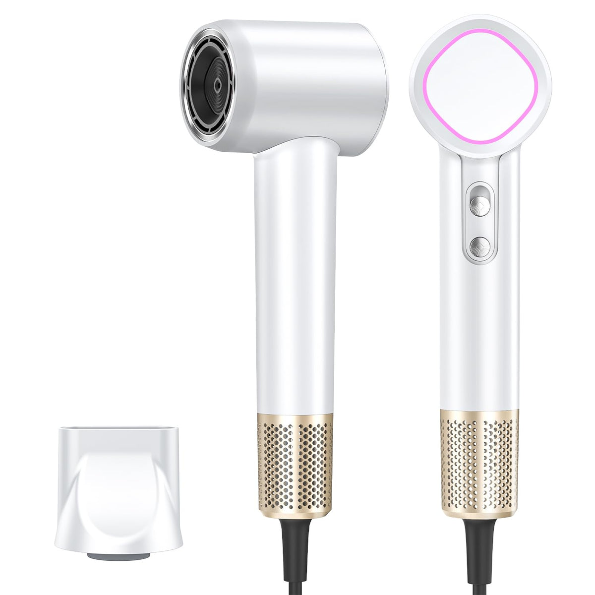 HEXTEK hair dryer in compact portable design for travel-ready styling and easy handling