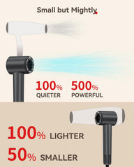 HEXTEK magnetic nozzle for quick styling transitions