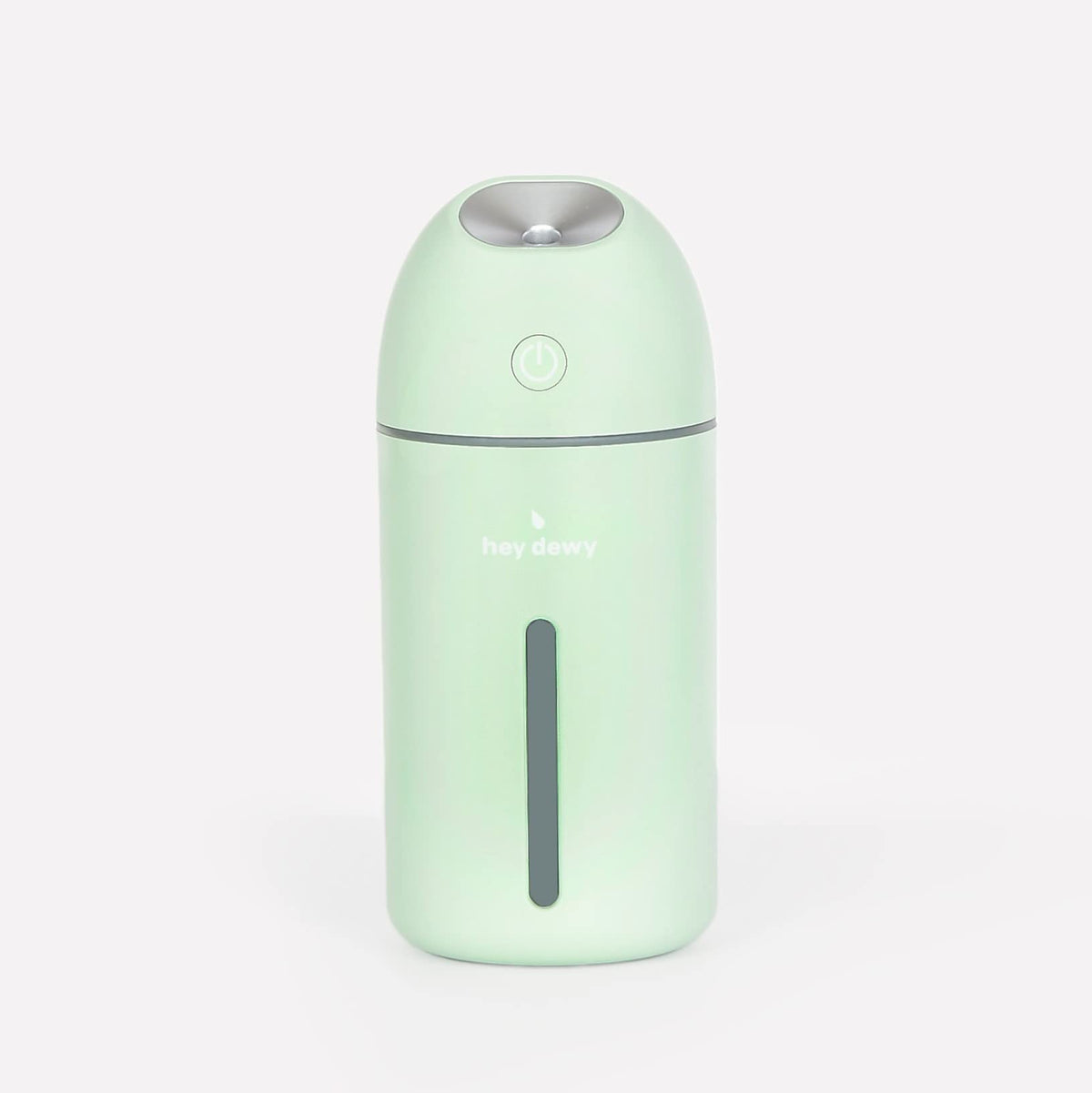 Hey Dewy wireless rechargeable cool mist humidifier in Sage for on-the-go hydration