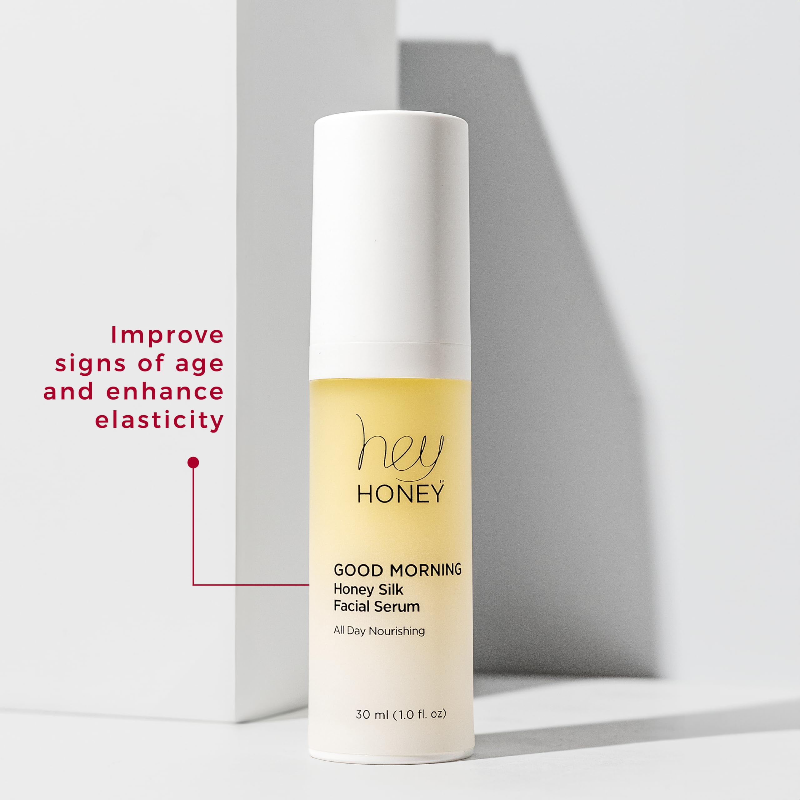 Hey Honey cruelty-free label indicating clean, ethical skincare choice