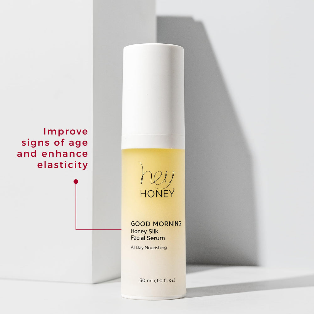 Hey Honey cruelty-free label indicating clean, ethical skincare choice