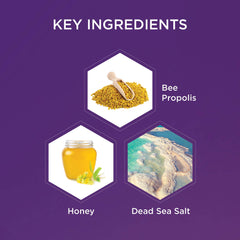 Hey Honey hand cream with Dead Sea minerals for nourished skin.