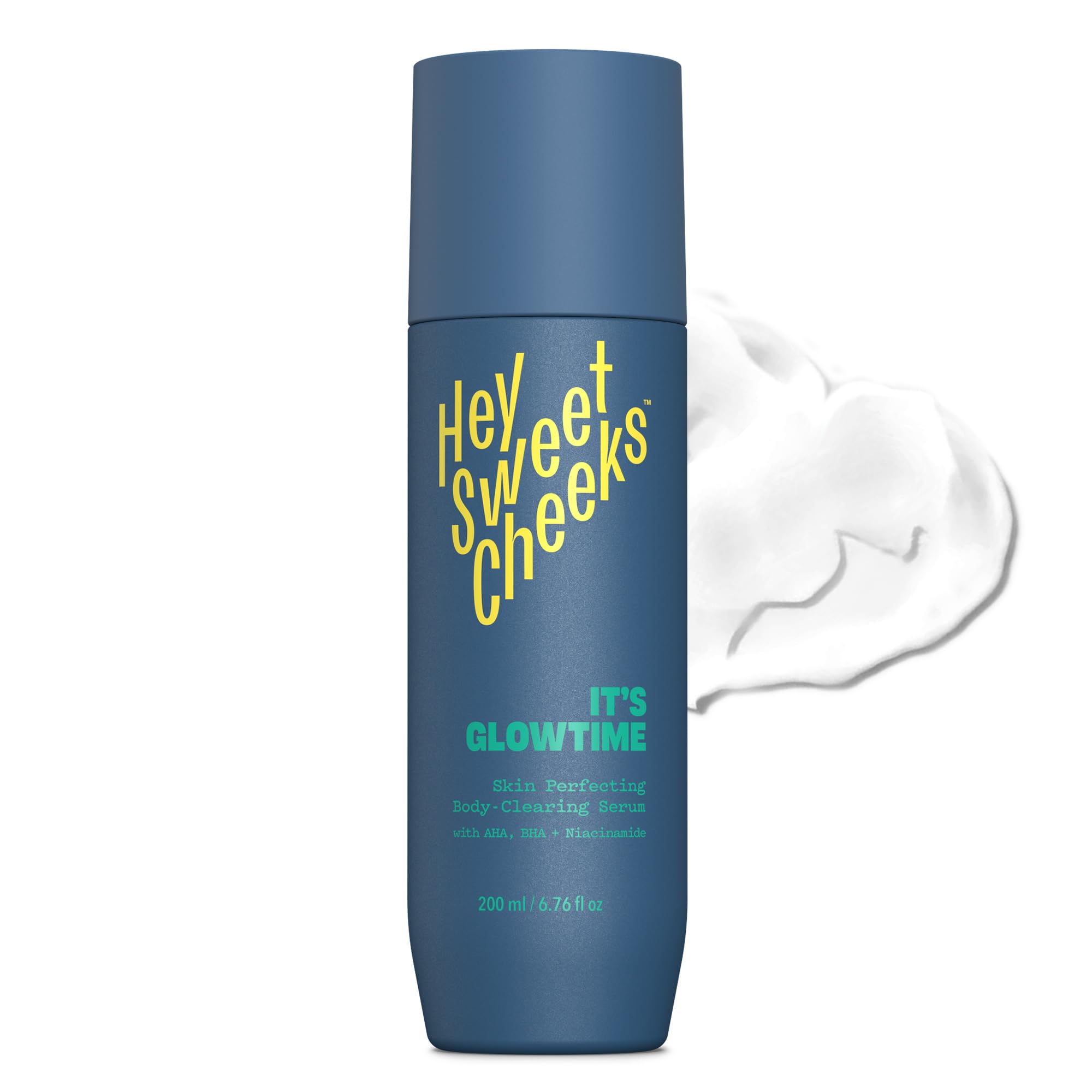 Hey Sweet Cheeks Glowtime body lotion bottle for daily hydration
