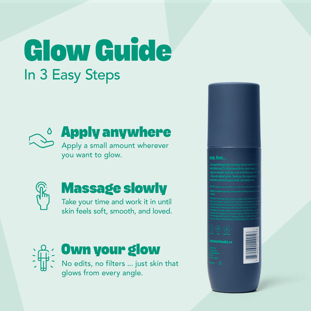 Glowtime ingredient focus niacinamide included for balanced skin tone