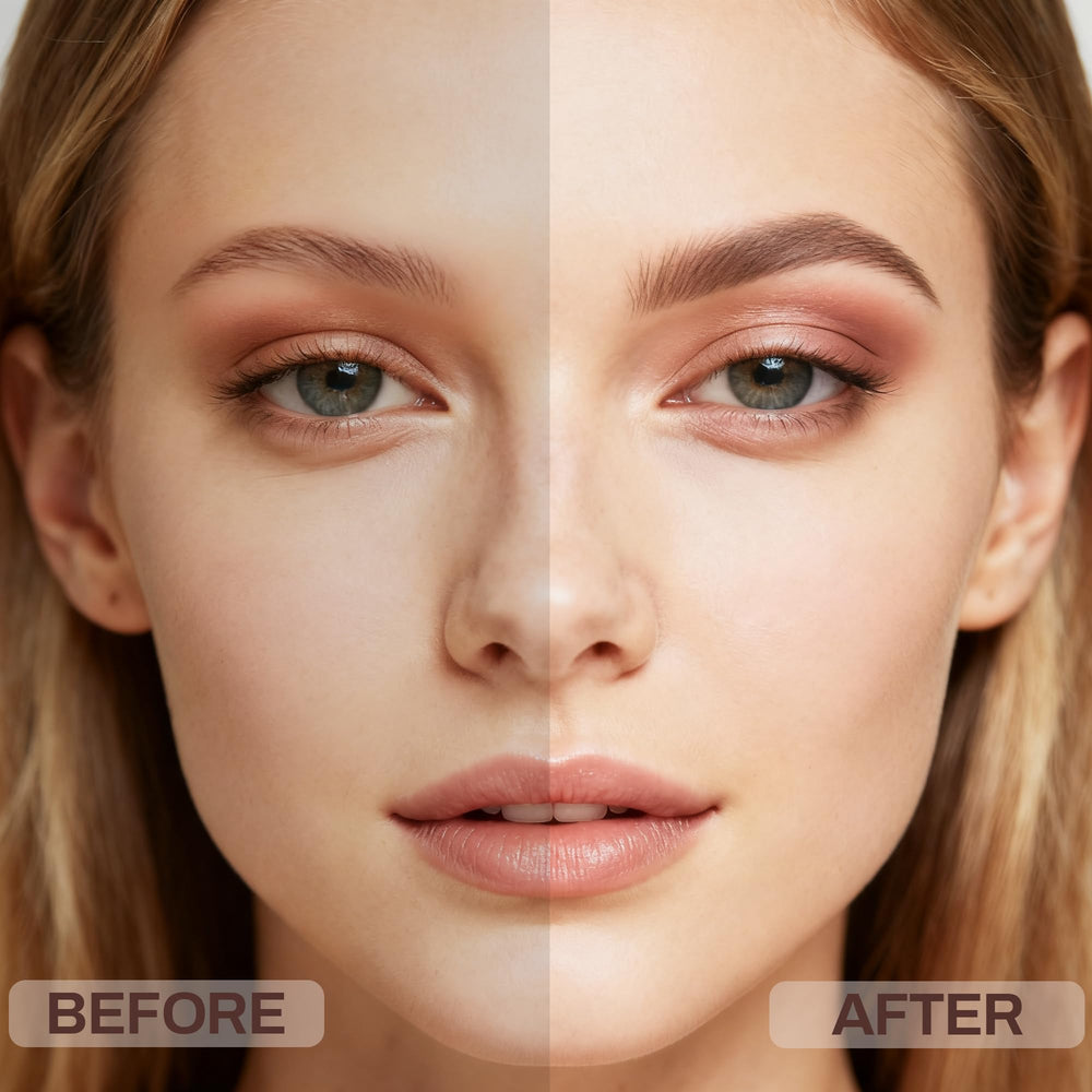 HeyBeauty eyebrow pencil angled wax tip for soft, diffused fill