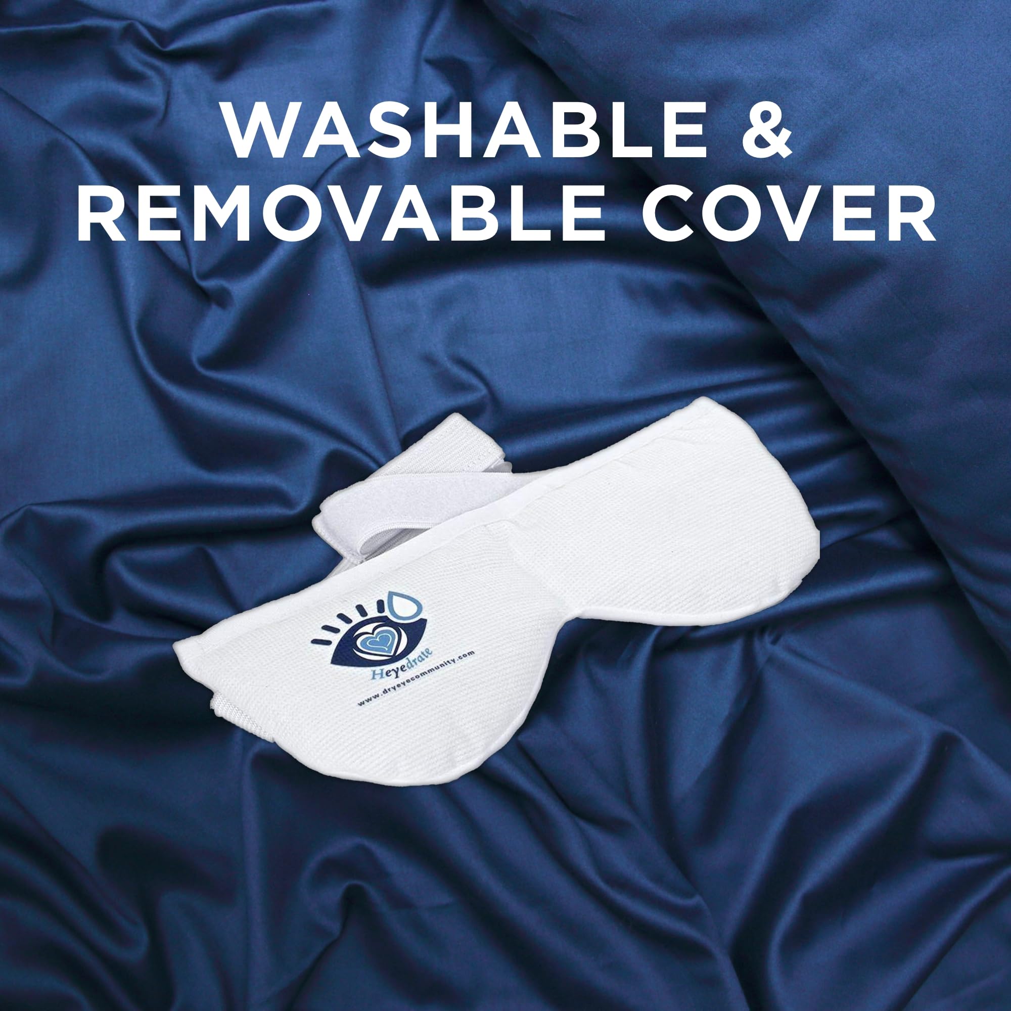 Heyedrate heated eye mask cold therapy for puffiness relief