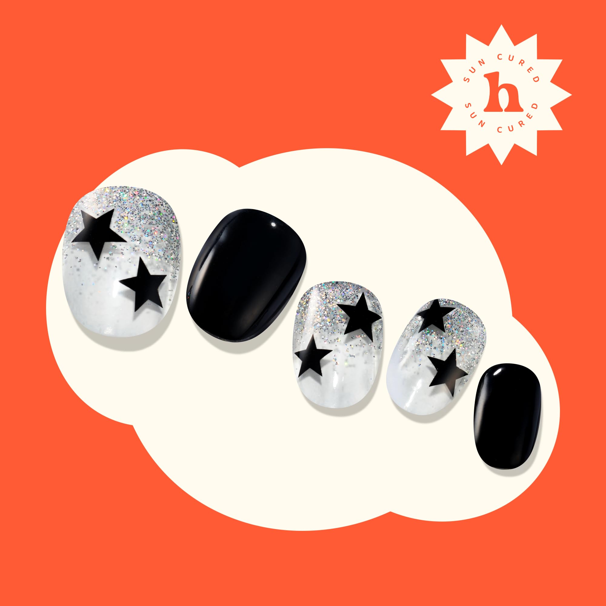Heyhae no-led-lamp-needed close-up highlights quick at-home manicure