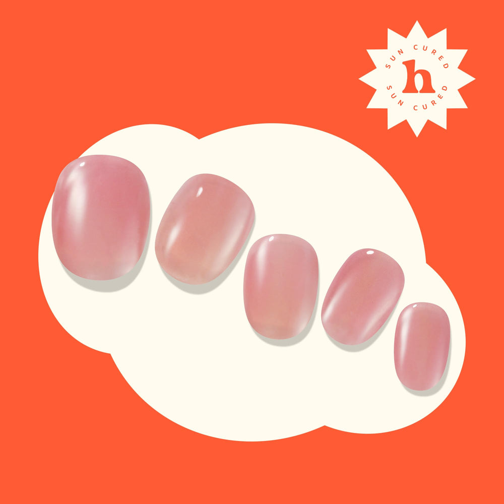 Heyhae no-led lamp-needed claim highlighted for quick home manicure.