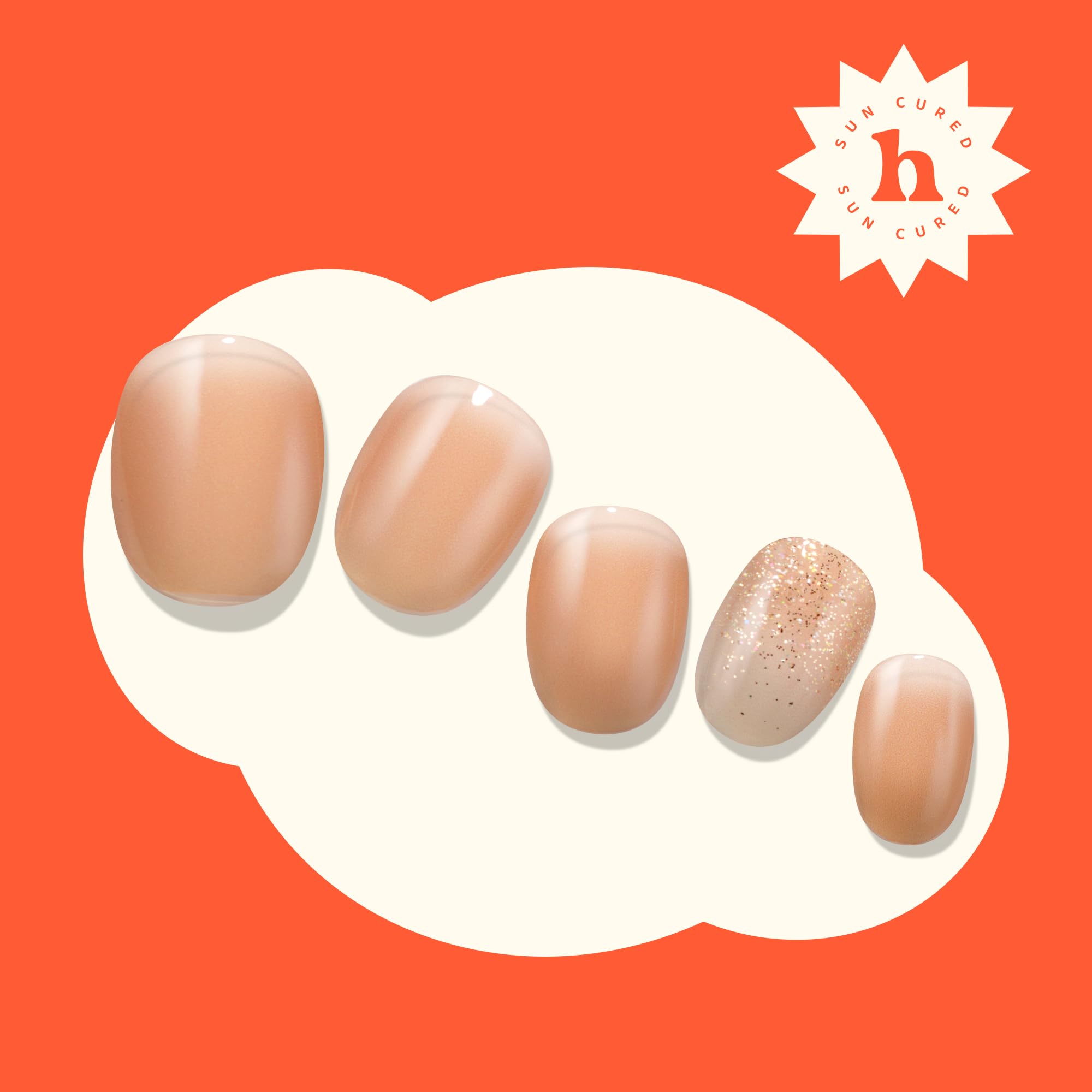 Heyhae Silent Night Sparkle application-removal scene emphasizes salon-quality results.