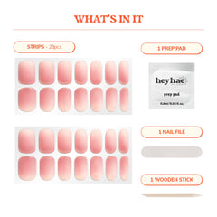 Heyhae strip package contents display 28 strips and tools included