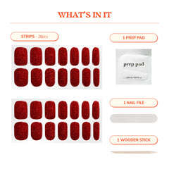 Heyhae sun-cure gel nails require no lamp for simple at-home styling.