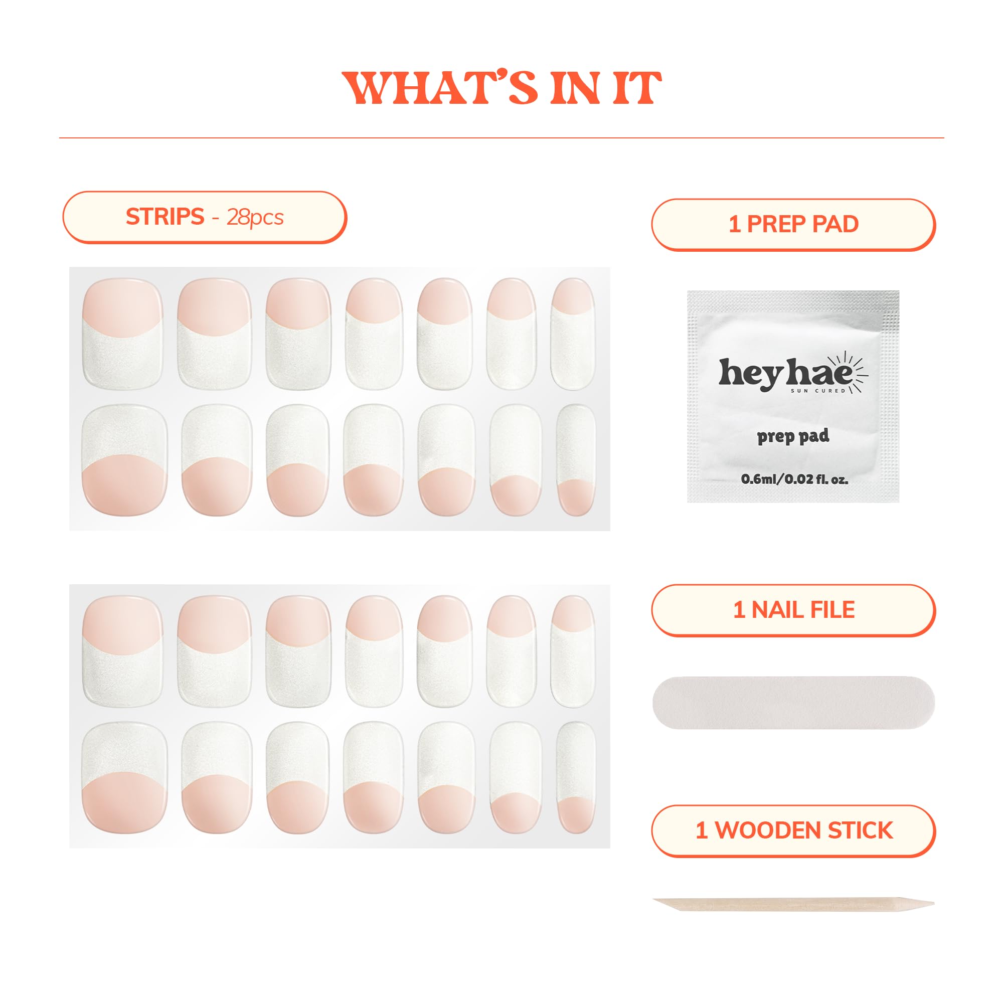 Heyhae sun-cured gel nails under sunlight for at-home spa-like results.