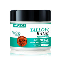 Heylaca Beef Tallow Honey Balm jar closeup for deep hydration