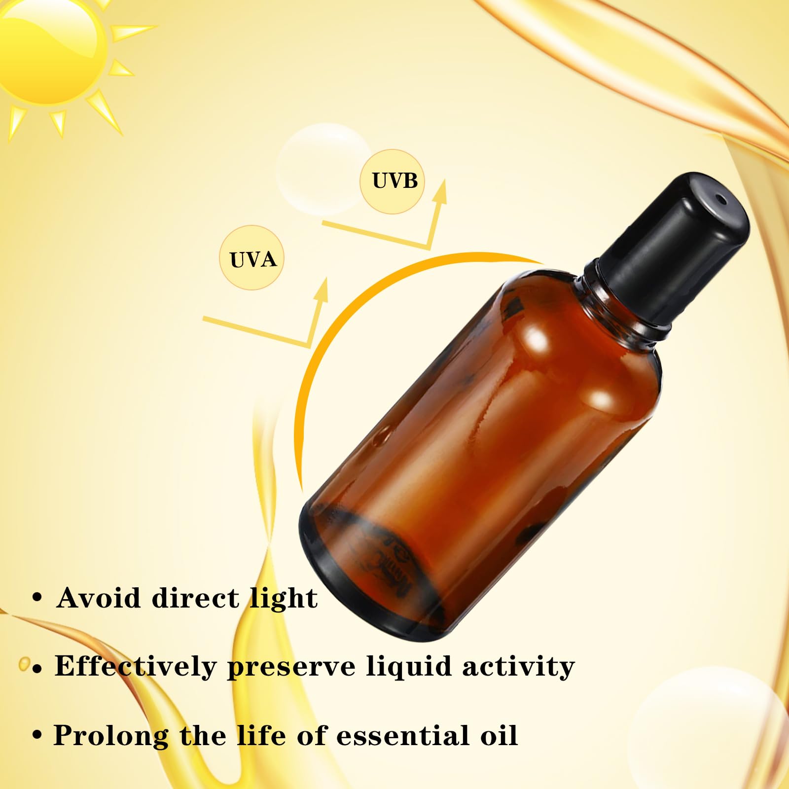 HEYLEAYAR compact travel roller bottle for on-the-go routines.