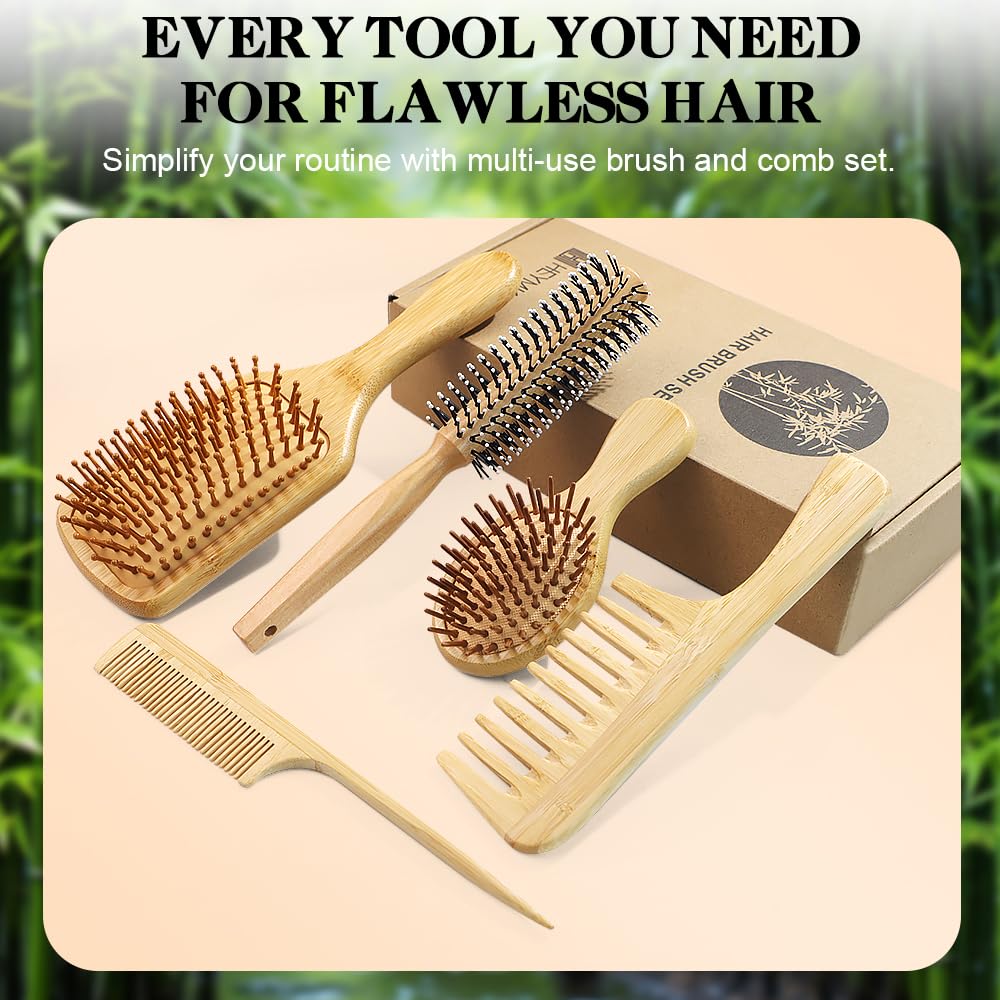 HEYMKGO brush set travel-case opened showing family-friendly on-the-go care