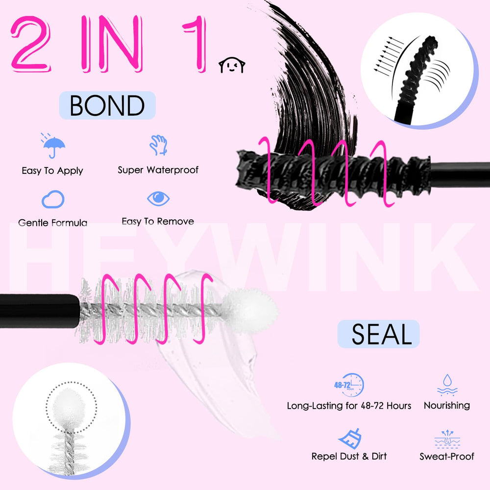 Heywink Lash Clusters Kit precision tweezer for accurate placement.