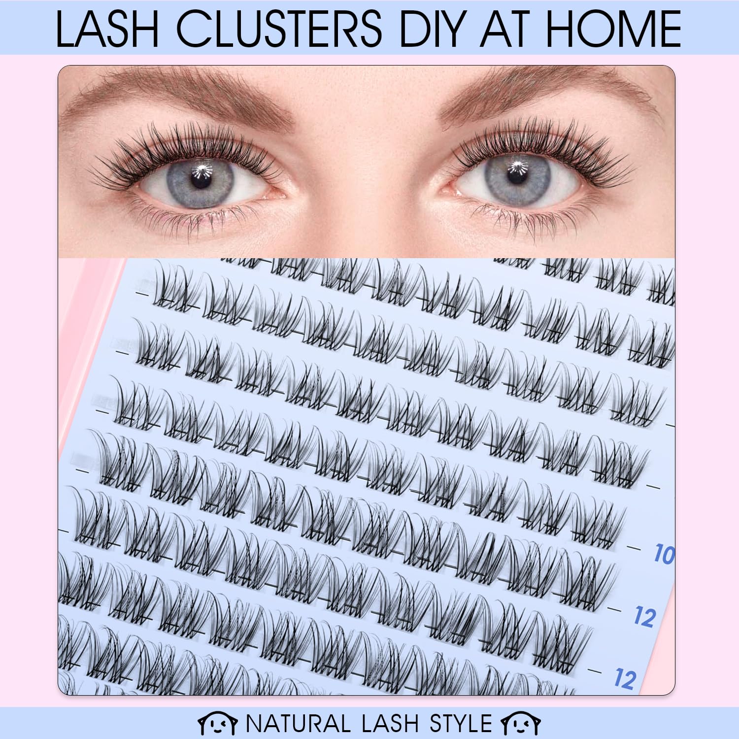 HEYWINK Venus D-curled lashes provide natural lift