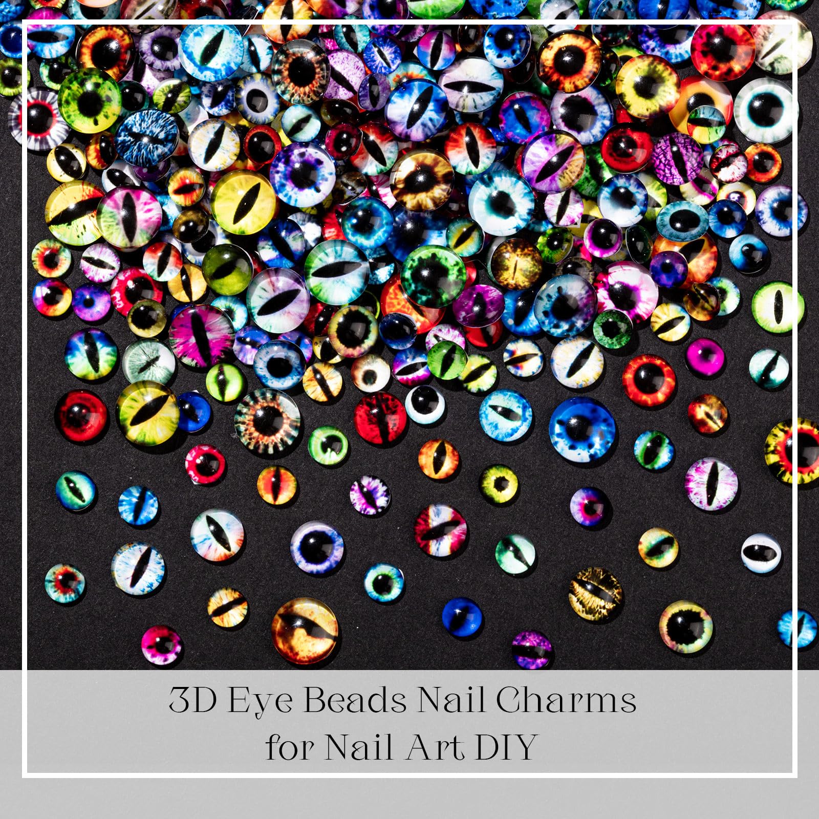 HFKPJRT Halloween eye charms provide spooky season embellishment
