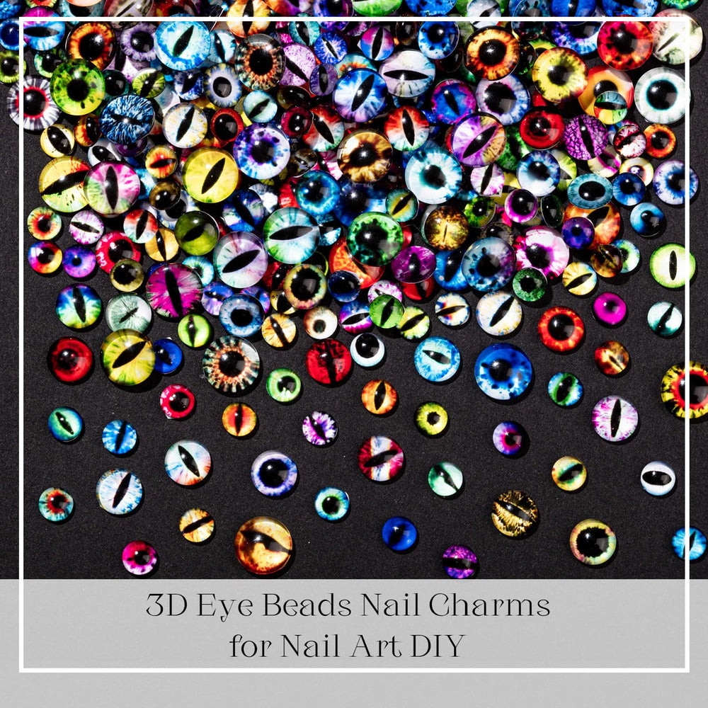 HFKPJRT Halloween eye charms provide spooky season embellishment