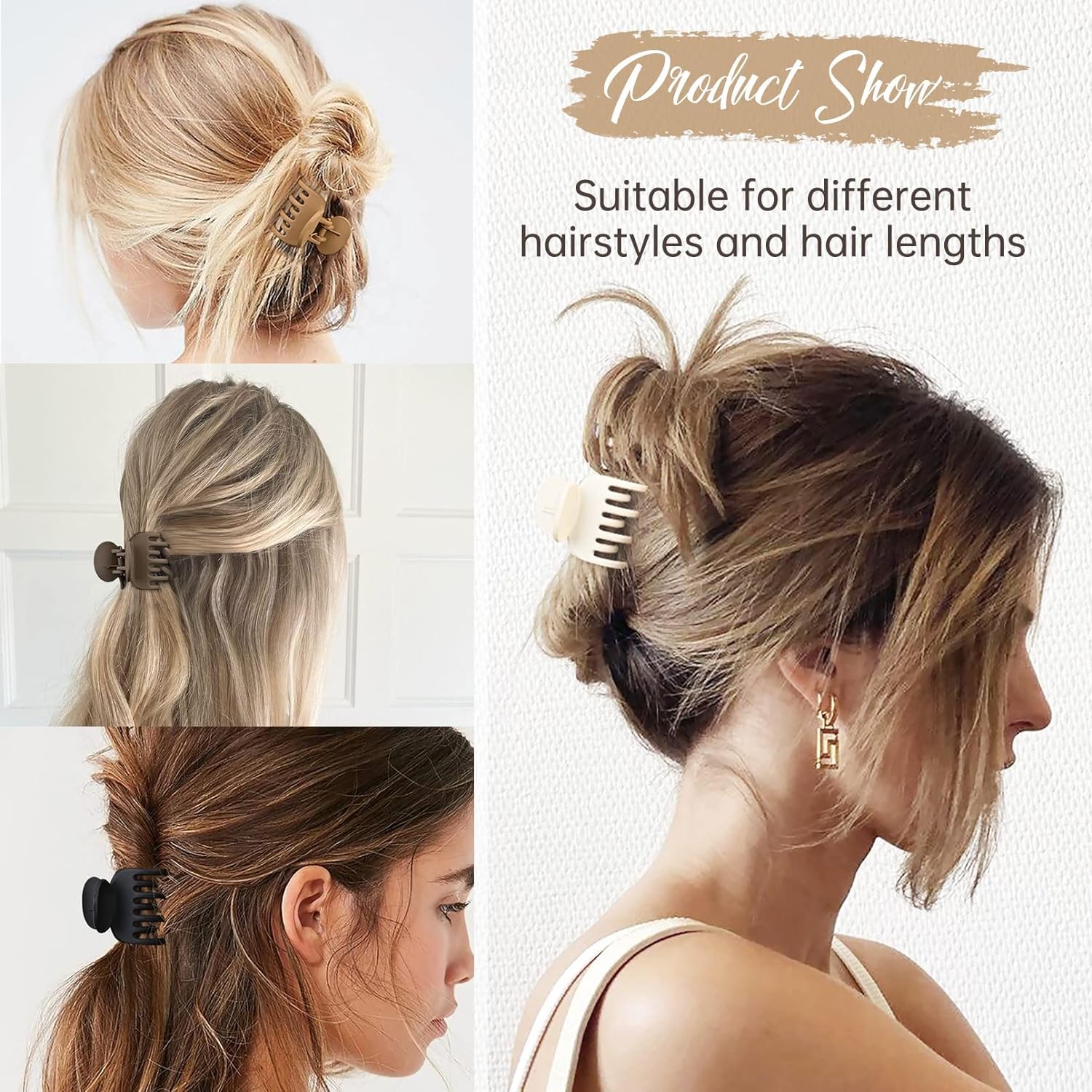 HFLYJPYW medium rectangle clip half-up hairstyles with secure hold