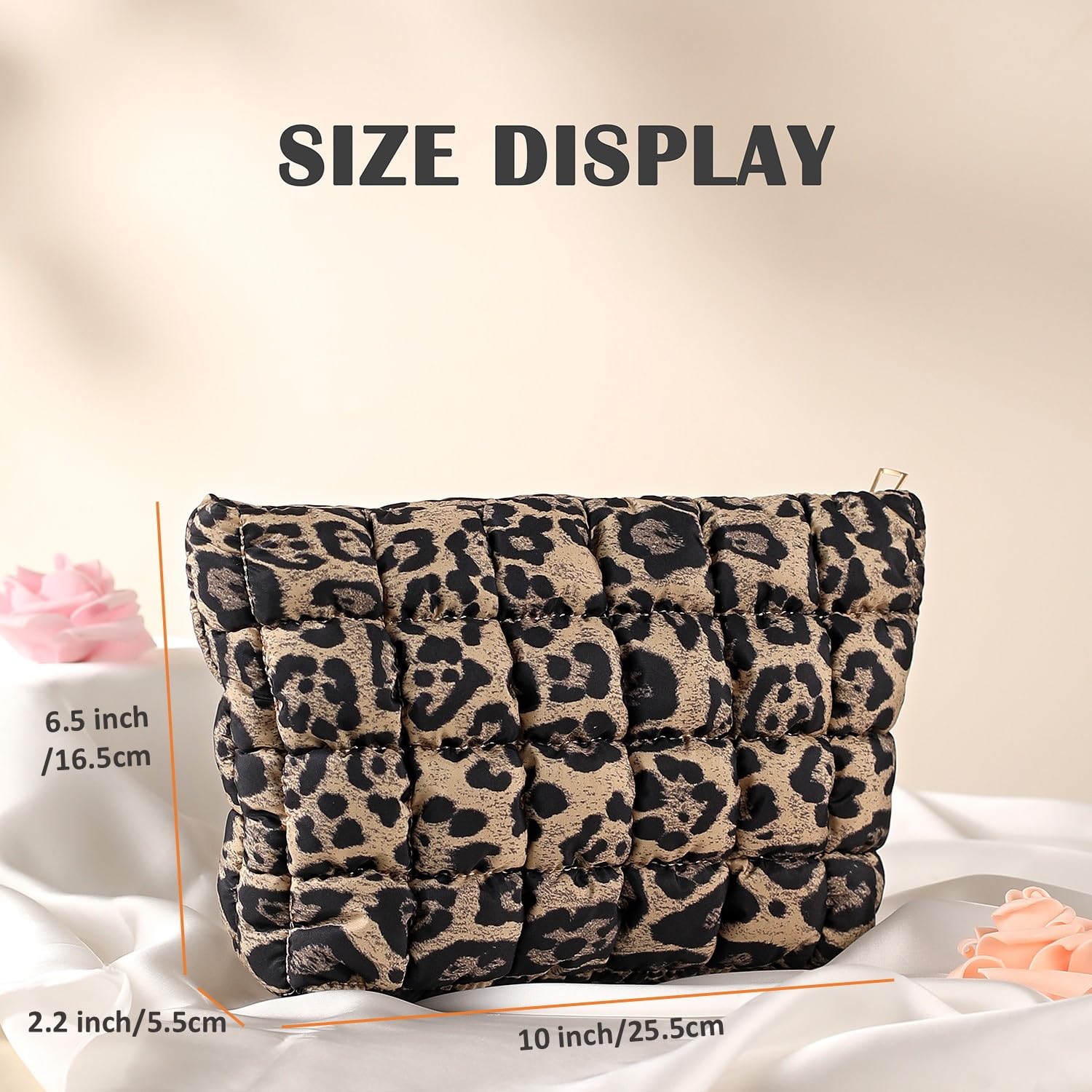HFLZBRO travel-ready pouch shown in purse or luggage usage.