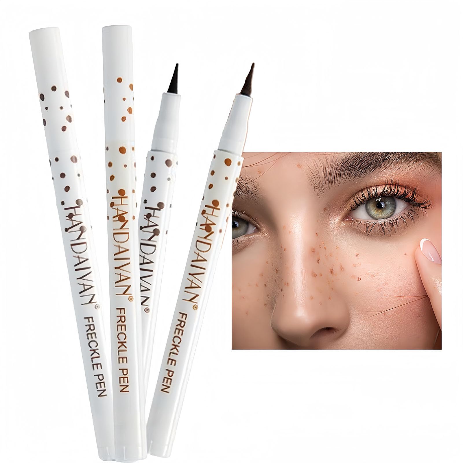 Hfpengzan Freckle Pen light brown freckles for sun kissed look