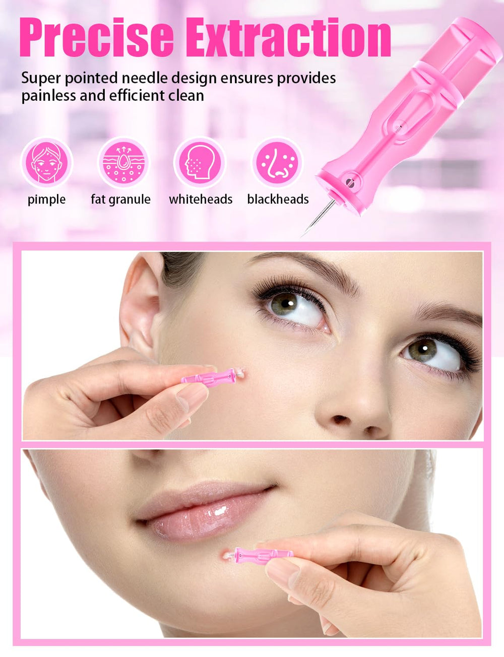 HFWTWPY lancets-single-use-safety image stresses hygiene during facial treatments
