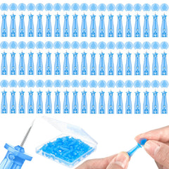 HFYHWT 200pcs sterile needles kit close-up for at-home blemish removal.