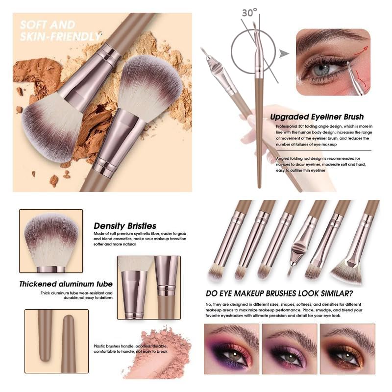 HGHDBT concealer brush precision for flawless spot concealment.