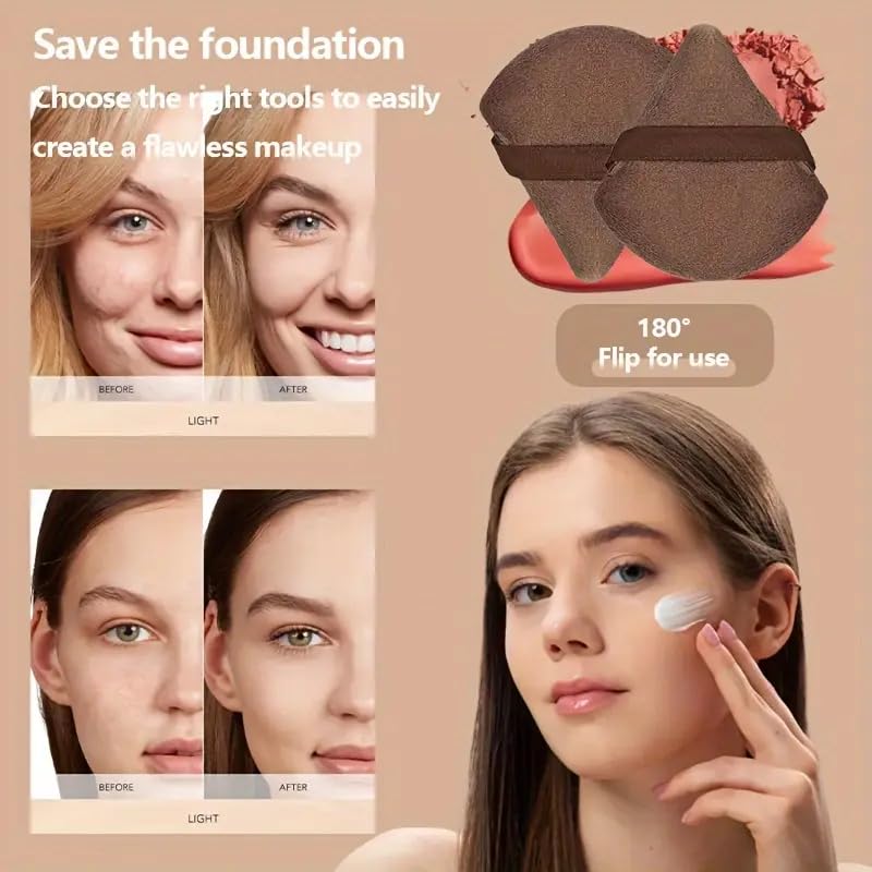 HGHDBT multi-functional makeup kit helps create base makeup and varied textures.