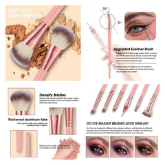 HGHDBT pink concealer brush precise application for smoothing minor imperfections