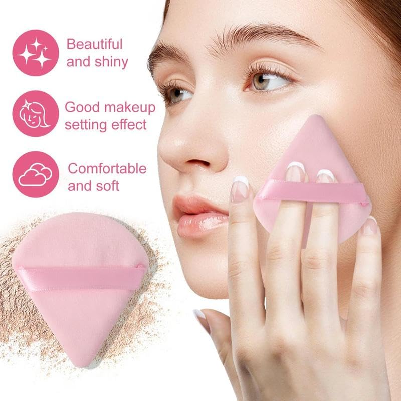 HGHDBT pink makeup brush set easy-clean design protects hygiene