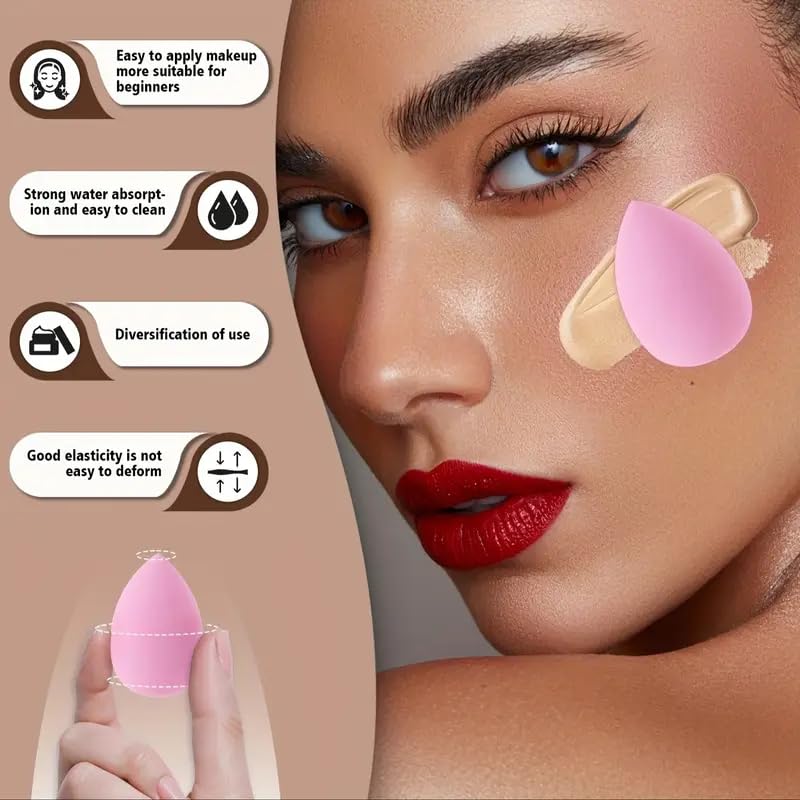 HGHDBT pink makeup kit travel-friendly for on-the-go touch-ups