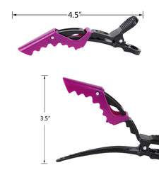 HH&LL professional-grade clips offer durable, lightweight hold during styling sessions.