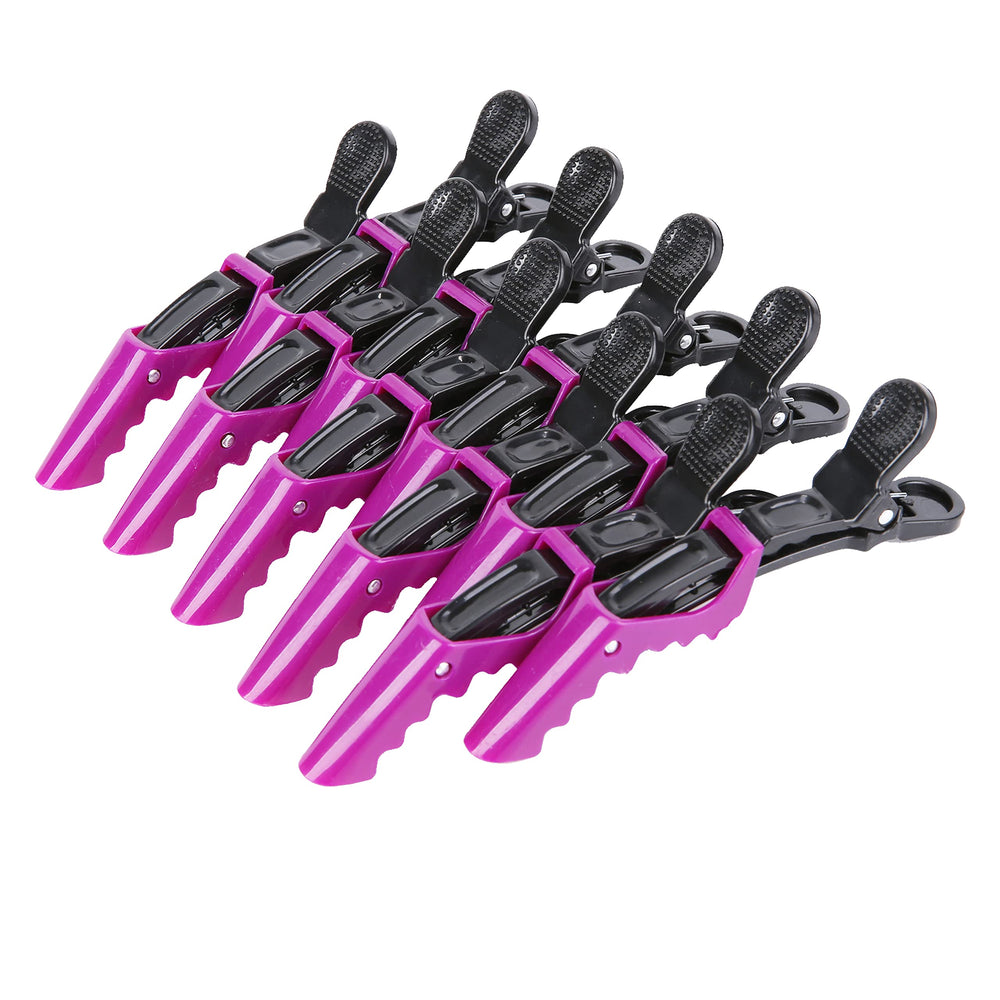 HH&LL purple clips hold sections without leaving dents or kinks.