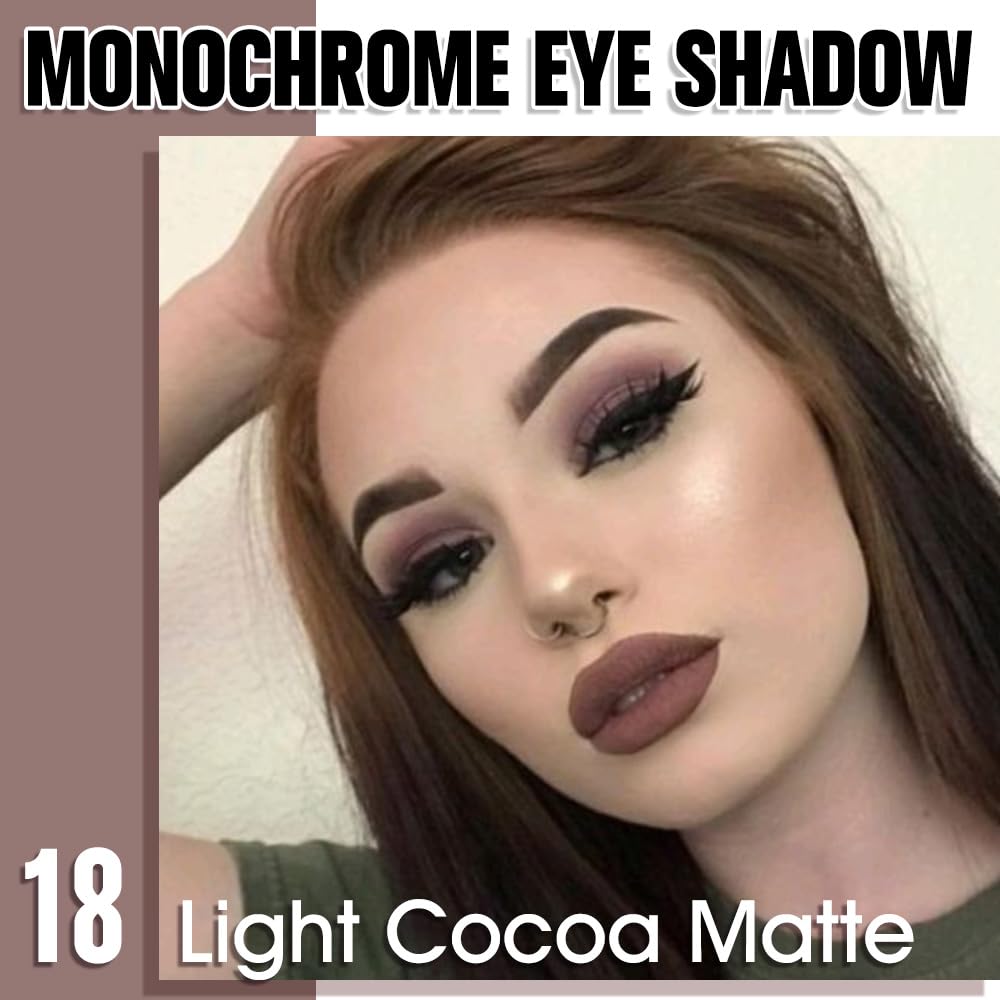 HHLTOH brown taupe single eyeshadow swatches reveal rich neutral color with buildable payoff.