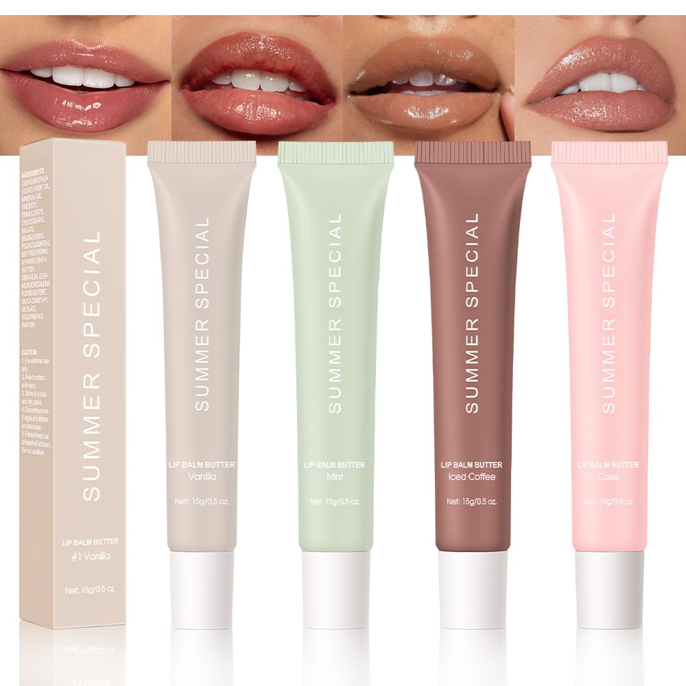 HHLTOH butter lip balm packaging highlights premium care for daily hydration.
