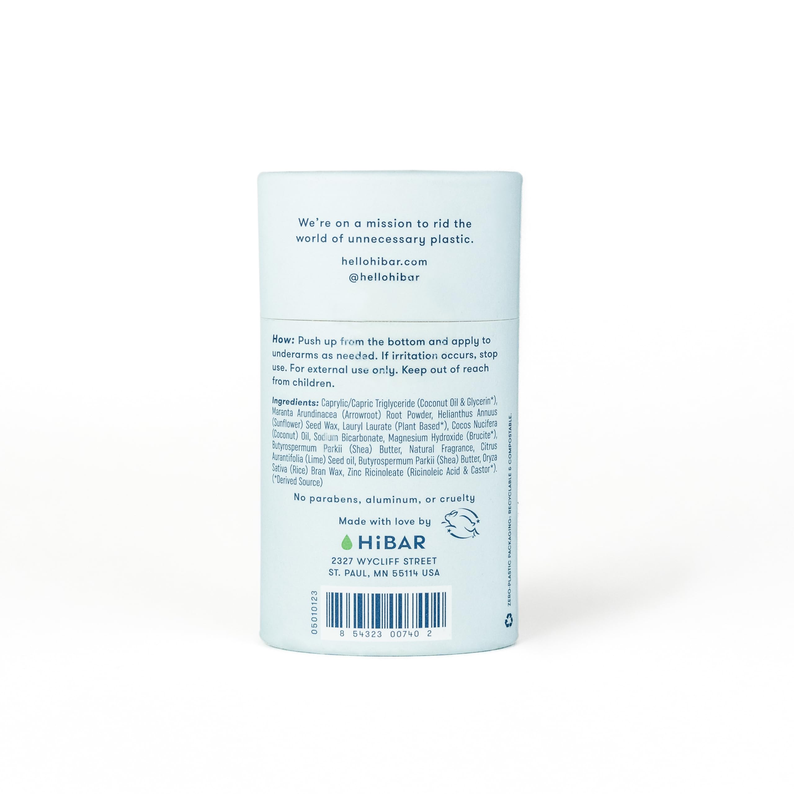 Recyclable tubes and plastic-free packaging promote a sustainable routine.