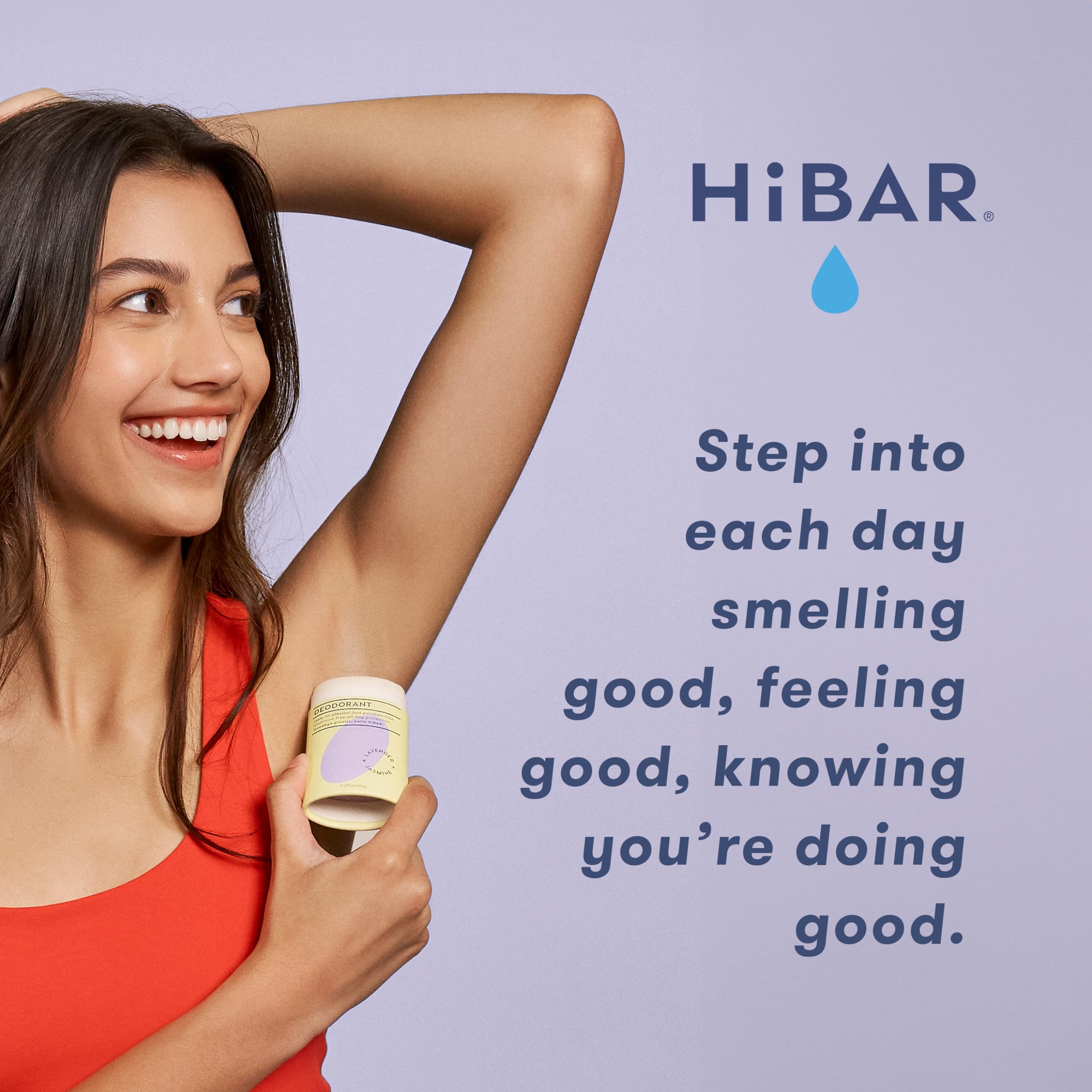 HIBAR formula uses rice bran and shea butter for skin-friendly moisture