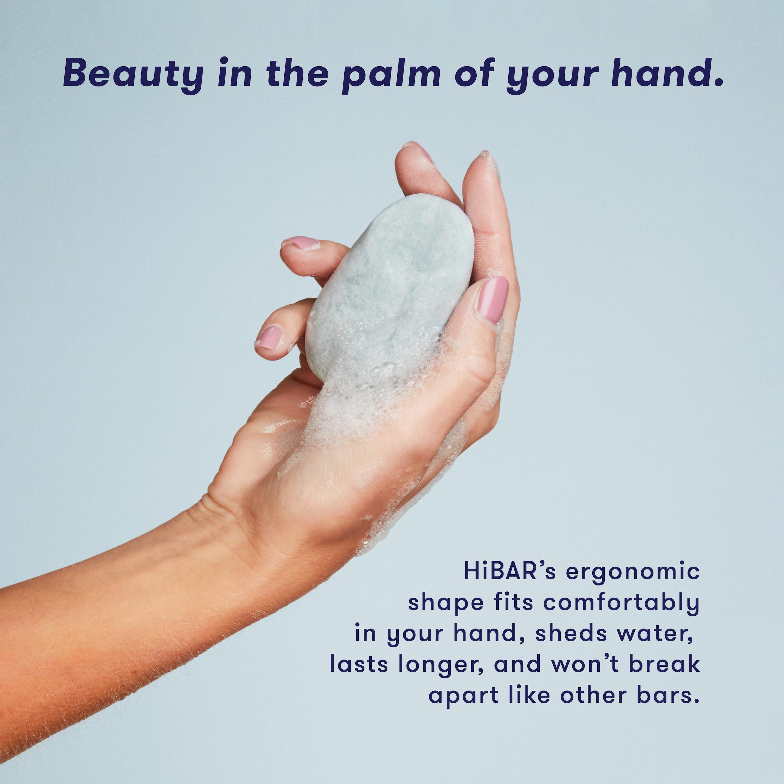 HIBAR vegan and fragrance-free formula signals clean beauty and color-safe compatibility